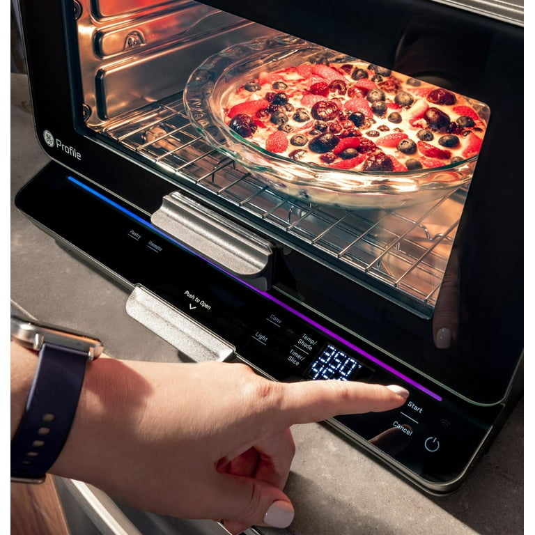 GE Profile Smart Oven with No Preheat - Black