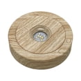 thumbnail image 2 of Rotating Display Stand Electric Turntable Exhibitions Platform Collectibles 4.5" Wedding with LED Lights Colorful Rotating Display Stand , wood, 2 of 8