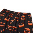 thumbnail image 4 of Halloween Pajamas Family Pajamas Set Matching Sleepwear Glow In The Dark Ghost Print Tops + Pants Set, 4 of 5