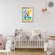 thumbnail image 4 of Marcos de arte para niños de madera Apertura frontal Marco de fotos con tapa Decoración para el hogar (Color de madera), 4 of 7