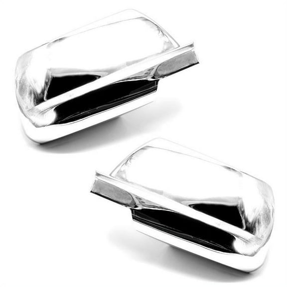 Sizver Chrome Door Mirror Covers For 2008-2012 Chevrolet Malibu