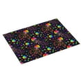 thumbnail image 2 of Bingfone Rainbow Jellyfishes ,18" X 24"Dish Drying Mat For Kitchen Counter,Ultra Absorbent Microfiber, 2 of 9