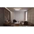 thumbnail image 2 of AFX - Lake - 3 Light Flush Mount In Contemporary Style-5 Inches Tall and 20, 2 of 2