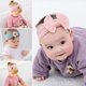 thumbnail image 5 of Diademas VISBL para niñas pequeñas con lazos, envolvente suave y elástica, 5 of 7