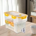 thumbnail image 3 of Household Cold Kettle With Faucet Fruit Teapot Water Bucket Water Jug Yellow, 3 of 8