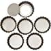 thumbnail image 3 of Webake 4 Inch Mini Tart Pan Set of 6, Non-Stick Quiche Pan Removable Bottom Mini Tart Tins, 3 of 10