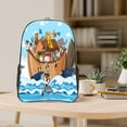thumbnail image 5 of Sikiie Animals on Noah's Ark Floating Clear Backpack, Transparent Bookbag for School for Women Men, Capacity Clear Bag for College, Travel, 5 of 7