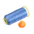 thumbnail image 3 of Unique Bargains Polyester Embroidery Thread Thread Spools Savers Kit, Lake Blue Orange, 3 of 6