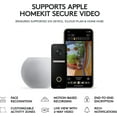 thumbnail image 6 of Logitech Circle View Apple HomeKit- enabled Wired Doorbell with Logitech TrueView Video, Face Recognition Bulk Package Non Retail box, 6 of 7
