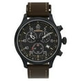 thumbnail image 4 of Timex Men’s Expedition Field Chrono Brown/Black 43mm Outdoor Watch, Leather Strap, 4 of 4