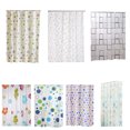 thumbnail image 5 of 70.8"x78.7" PEVA Shower Curtain Liner Waterproof Plastic Shower Liner Light Weight Shower Curtains for Bathroom D, 5 of 5