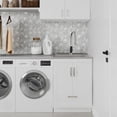 thumbnail image 5 of Simpli Home Reed All-In-One 24-inch Laundry Utility Sink and Cabinet, 5 of 11