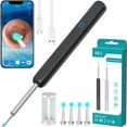 thumbnail image 1 of Ear Wax Remover Tool WiFi Ear Endoscope Wireless Otoscope with 6 LED Lights Portable 1080P HD Visual Ear Cleaner with Camera Earwax Removal Kit for Adults Kids Pets, 1 of 8
