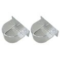 thumbnail image 2 of shenmeida 2Pcs Bird Cage Plastic Cups Plastic Feeding Bowls Hanging Parrot Feeders Cage Accessories for Parakeet Canary Cockatiel, 2 of 8