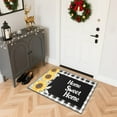 thumbnail image 5 of YIMEIS Flannel printed area floor mats, kitchen decorative mats, door mats, and bedroom bathroom carpet mats Home Warm Sunflowers 15.7'' x 23.6''+17.7'' x 47.2'', 5 of 9