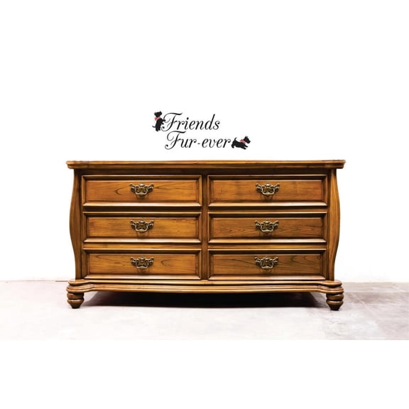 Custom Decals Friends Fur-ever Wall Art Size: 12 Inches x 30 Inches Color: Multi