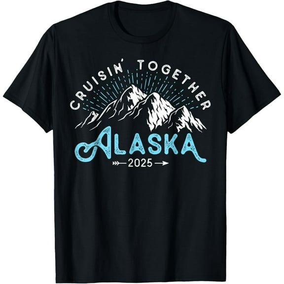 Alaska Cruise 2025 Family Friends Vacation Travel Matching T-Shirt
