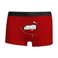 thumbnail image 4 of Gunia Valentine's Day Boxer Briefs For Men Spring Red Lips Color 3D Print Fashion Funny Comfortable Underwear S-5Xl, 4 of 4