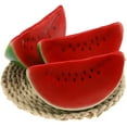 thumbnail image 2 of 2pcs Artificial Lifelike Simulation Watermelon Slice Fake Fruit Toy for Home House Party Kitchen Decoration, 2 of 3