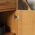 thumbnail image 4 of Anderson 32" Chevron Bois Détail Armoire d'Accent en Caramel, 4 of 13