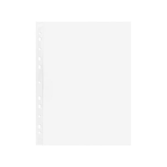 LKWLPD 100 Sheet Protectors 9 X 12 Inch Clear Page Protectors for 3 Ring Binder Plastic Sleeves for Binders Top Loading Paper Protector Letter Size,Black One Size