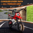 thumbnail image 5 of Kerry Yoo C11 36V Electric Dirt Bike for Kids 8-14, 350W Ride on Motorcycle, Electric Motorbike Teens,16 mph, High/Low Speeds-Red, 5 of 7