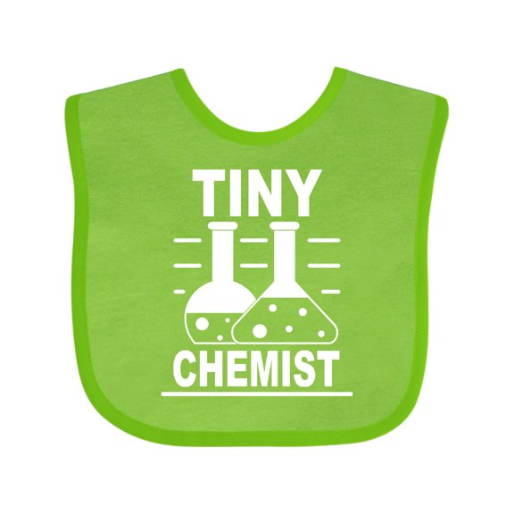 Inktastic Tiny Chemist Kids Future Chemistry Science Boys or Girls Baby Bib