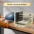thumbnail image 5 of INTIGE 5-Tier Mesh Paper Organizer, Desk Organizer with File Holder, Pen Holder & Drawer for Desk Storage & Office Supplies, 5 of 6