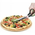 thumbnail image 5 of Tijeras de pizza de acero inoxidable Master Chef's Companion para cortar sin esfuerzo, revestimiento antiadherente para cortes suaves, duraderas y aptas para lavavajillas, corte y sirva su camino, 5 of 5