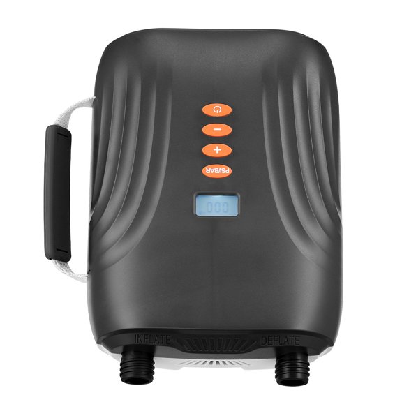 Dual Stage SUP Pump 20PSI - Battery Powered Paddle Board Air Pump, Portable & Rechargeable