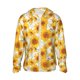 thumbnail image 1 of Fotbe White Marble Pattern Sunflower Chaqueta con Protección Solar UPF 50+ para Hombre y Mujer, Camisa con Capucha y Bolsillos-Small, 1 of 7