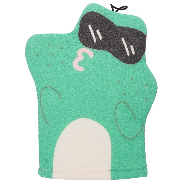 Lindo guante de ducha exfoliante, guante de baño, exfoliante corporal, guante de ducha