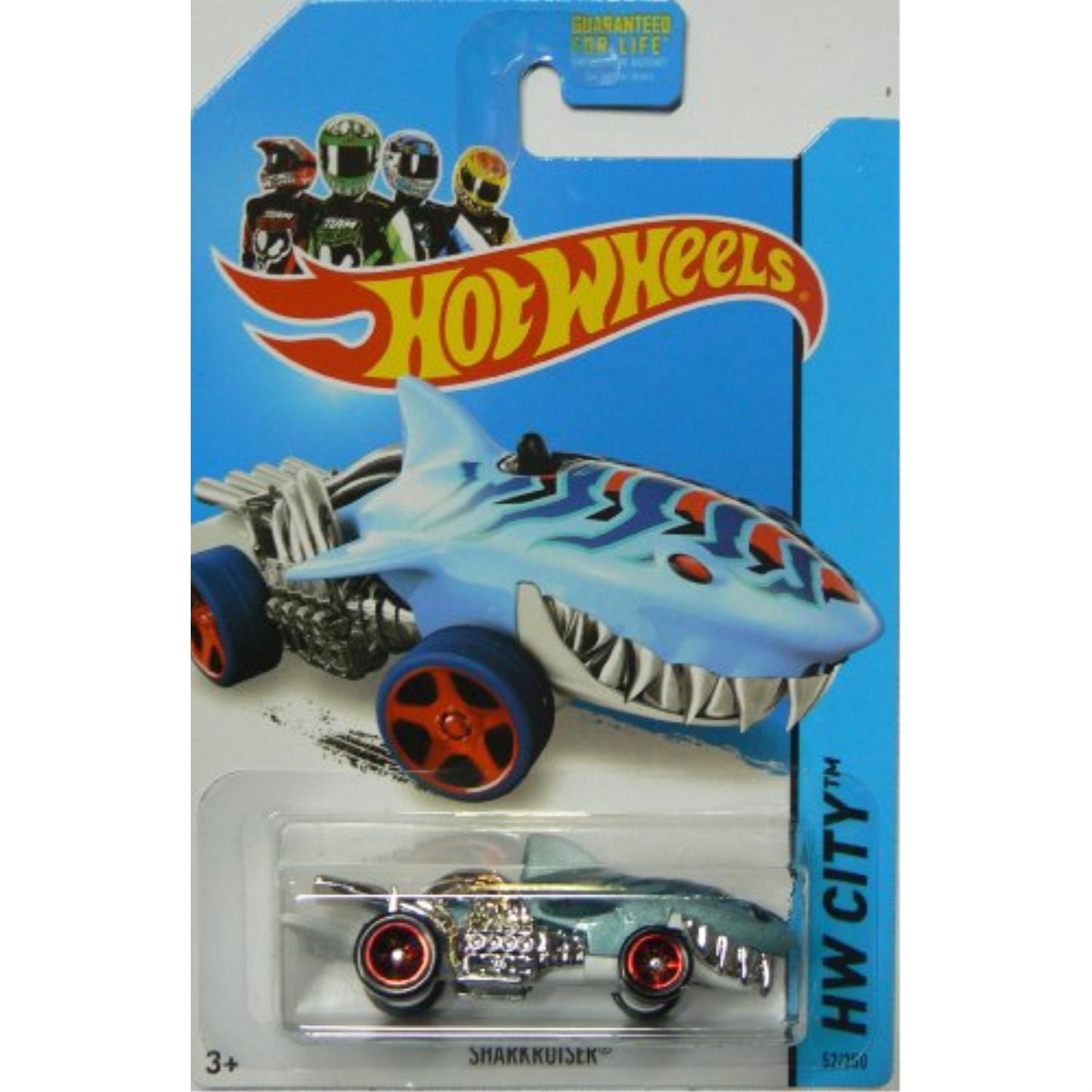 hot wheels 2014 hw city street beasts sharkruiser (shark car) 52/250