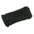 thumbnail image 4 of (2 pack) Ozark Trail 3/8"x25' Nylon Double-Braided Marine Dock Line - Black 25 Foot Length., 4 of 18