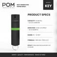 thumbnail image 3 of POM Pepper Spray Keychain - Flip Top Safety - Maximum Strength OC Spray - Tactical Compact & Safe Design - 25 Bursts & 10 ft Range - Powerful & Accurate Stream Pattern, 3 of 6