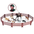 thumbnail image 2 of Modelo de figura de caballo de simulación, caballo de simulación y jinete, juguete de aprendizaje emulacional, figuras de animales, diseño de clase mundial, 2 of 8