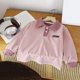 thumbnail image 5 of Odeerbi Camisas de Golf de Chicos y Niñas Con Cuello de Color A Rayas de Manga Larga Uniforme de La Escuela Camisas de Tenis, 5 of 9