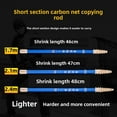 thumbnail image 2 of Hongli 2.7M High Carbon Fiber Fishing Landing Net Pole - Ultra-Hard & Lightweight 5-Section Telescopic Design with Mini Net, Compact & Portable for Competitive Angling and Big Game Fish Landing, 2 of 6