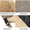 thumbnail image 3 of Vintage Aviator Hat And Goggles Costume Accessories Fur Ear Flaps Trooper Trapper Pilot Cap For Men Women, 3 of 5