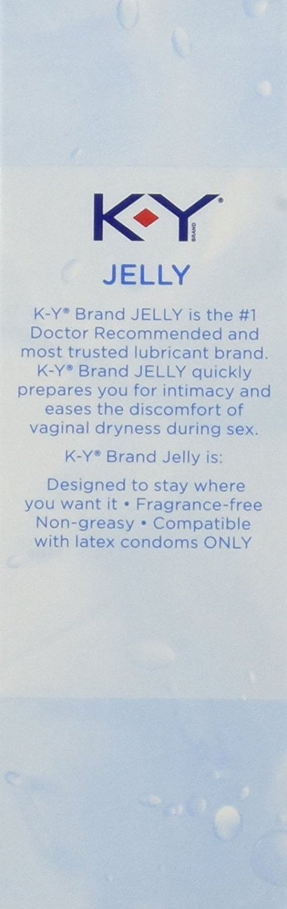 spermicide lubricated condoms brands KY Jelly Personal Lubricant 57g main image 0