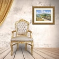 thumbnail image 3 of Motz, Peter 14x11 Gold Ornate Wood Framed with Double Matting Museum Art Print Titled - San Gimignano, 3 of 4