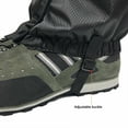 thumbnail image 4 of Wosthever Pack de 2 polainas portátiles para senderismo al aire libre, para caminar, impermeables, para la nieve, a prueba de viento, para caza, Escalada Azul Wosthever OD024837-03, 4 of 6