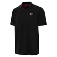 thumbnail image 2 of Men's Antigua Black/Red Georgia Bulldogs Era Polo, 2 of 3