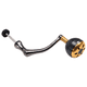 thumbnail image 3 of Rueda Giratoria Rueda de Pesca Brazo Basculante Universal Brazo Basculante Universal Izquierdo y Derecho Bola de Metal Basculante Modificado,A, 3 of 10
