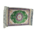 thumbnail image 2 of Tnarru Muslim Prayer Rug Eid Mat Ramadan Gift Praying Carpet for Prayer Room Temple Green, 2 of 8