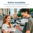 thumbnail image 3 of Ai Translator Glasses, Translator Smart Bluetooth Glasses, Supports 144 Languages Online Translation, Magnetic Charging,Remote Shooting, Open Ear Music & Hand-Free Calling, 3 of 10