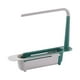 thumbnail image 1 of Billuyoard Soporte telescópico para fregadero, soporte extensible para esponja para baño Organizadores de utensilios de cocina Verde 32x6x27cm, 1 of 6