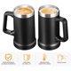 thumbnail image 5 of Tarro Cervecero de Acero Inoxidable, 730 ml Vasos para Cerveza de Material 304, Doble Pared Térmica, Vasos Térmicos Hasta 4 Horas Frío y 2 Horas Caliente Adecuado para Cervezas, Café, Cócteles, Zumos, 5 of 7