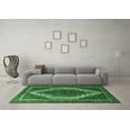 thumbnail image 3 of Ahgly Company Indoor Rectangle Persian Emerald Green Traditional Area Rugs, 8' x 10', 3 of 4