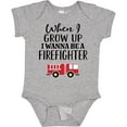 thumbnail image 3 of Inktastic Future Firefighter Kids Fireman Boys Baby Bodysuit, 3 of 5